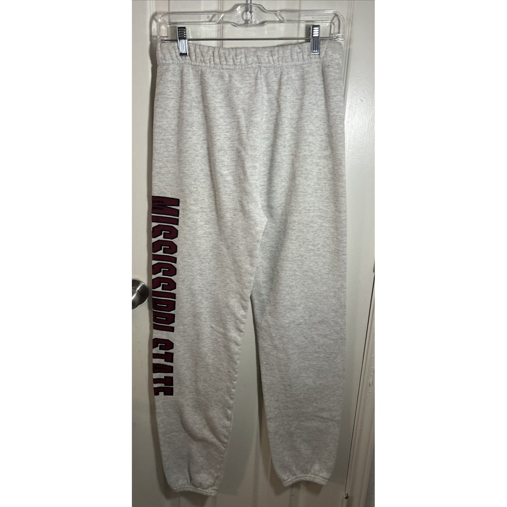 VTG Signal University of Mississippi Mega-Fleece Sweatpants Mens Medium Gray 90s